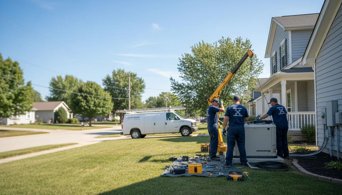 Generator Installation in Albion, OK near me